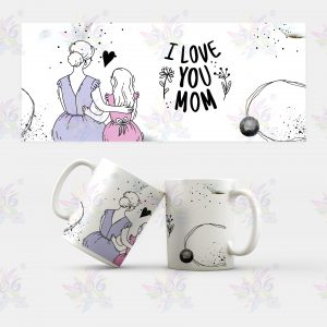 White cup for mother’s day