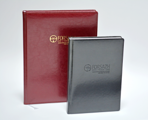 Нанесение изображений – лого на дневники Нанесение изображений – лого на дневники