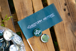 Печать на флажках Печать на флажках