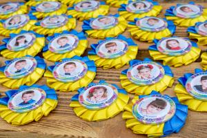 Rolled badges Rolled badges