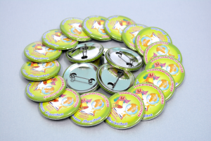 Rolled badges Rolled badges