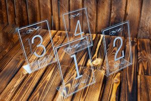 Table numbers Table numbers