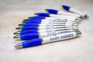 Printing on pens Printing on pens