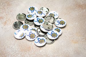 Rolled badges Rolled badges