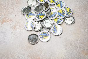 Rolled badges Rolled badges