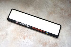 Number plate frame Number plate frame